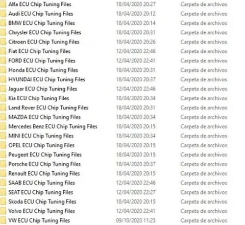 Map ecu tuning files - 24,